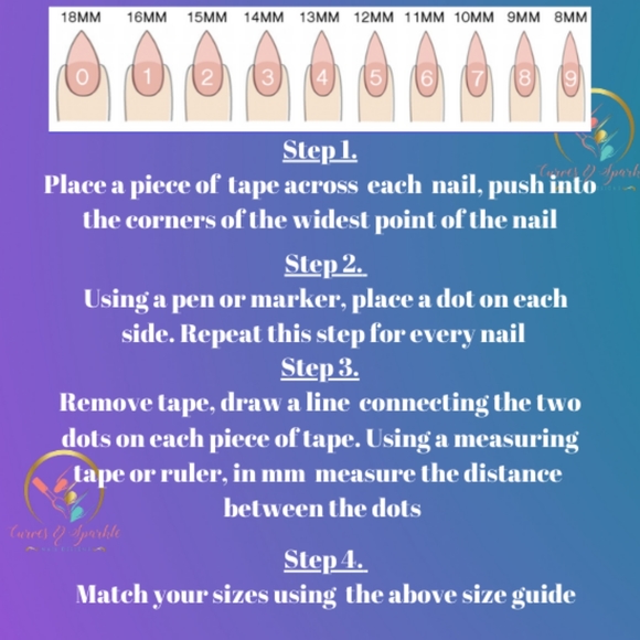 Lavender Goddess Press on nails - Picture 5 of 5